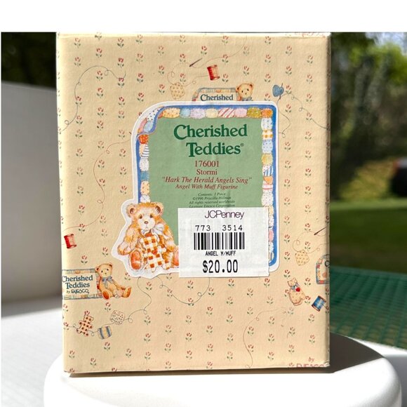 Cherished Teddies Stormi "Hark The Herald Angels Sing" Figurine 176001 By Enesco - Picture 4 of 8